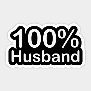 Husband, couples gifts for boyfriend and girlfriend long distance. Sticker